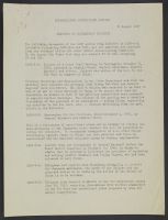 Analysis of Documentary Evidence August 12, 1947