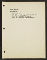 Biographic Information Concerning Narazaki
