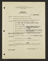 Apprehension of Suspected War Criminals Document for Ogawa