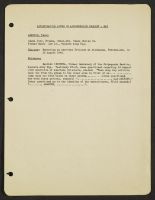 Investigation Notes on Apprehension Request - May