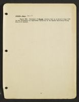 Statement Concerning Goshima