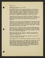 Statement Concerning Inouye