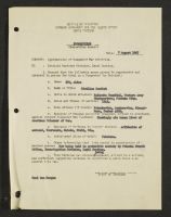 Apprehension of Suspected War Criminals Document for Akira Ito